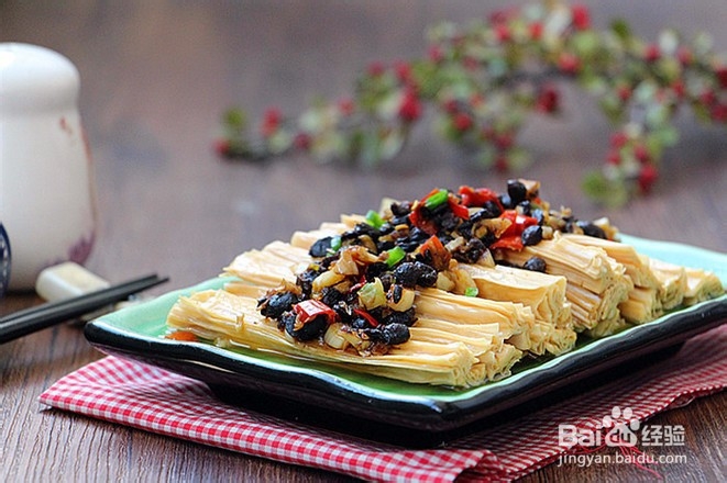 如何做出好吃的豆豉蒸腐竹