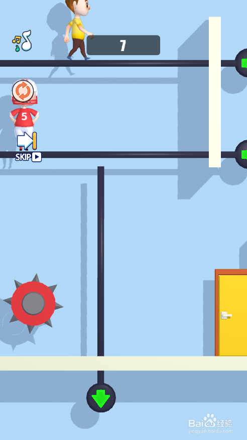 Man On The Edge的Level 7怎样通关？