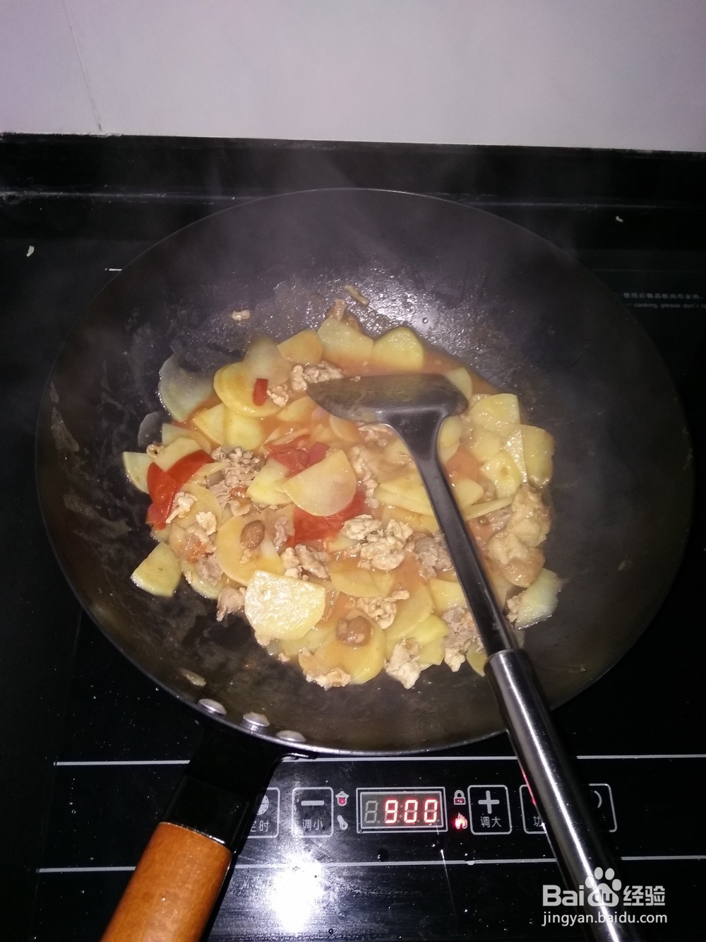 番茄土豆炒瘦肉