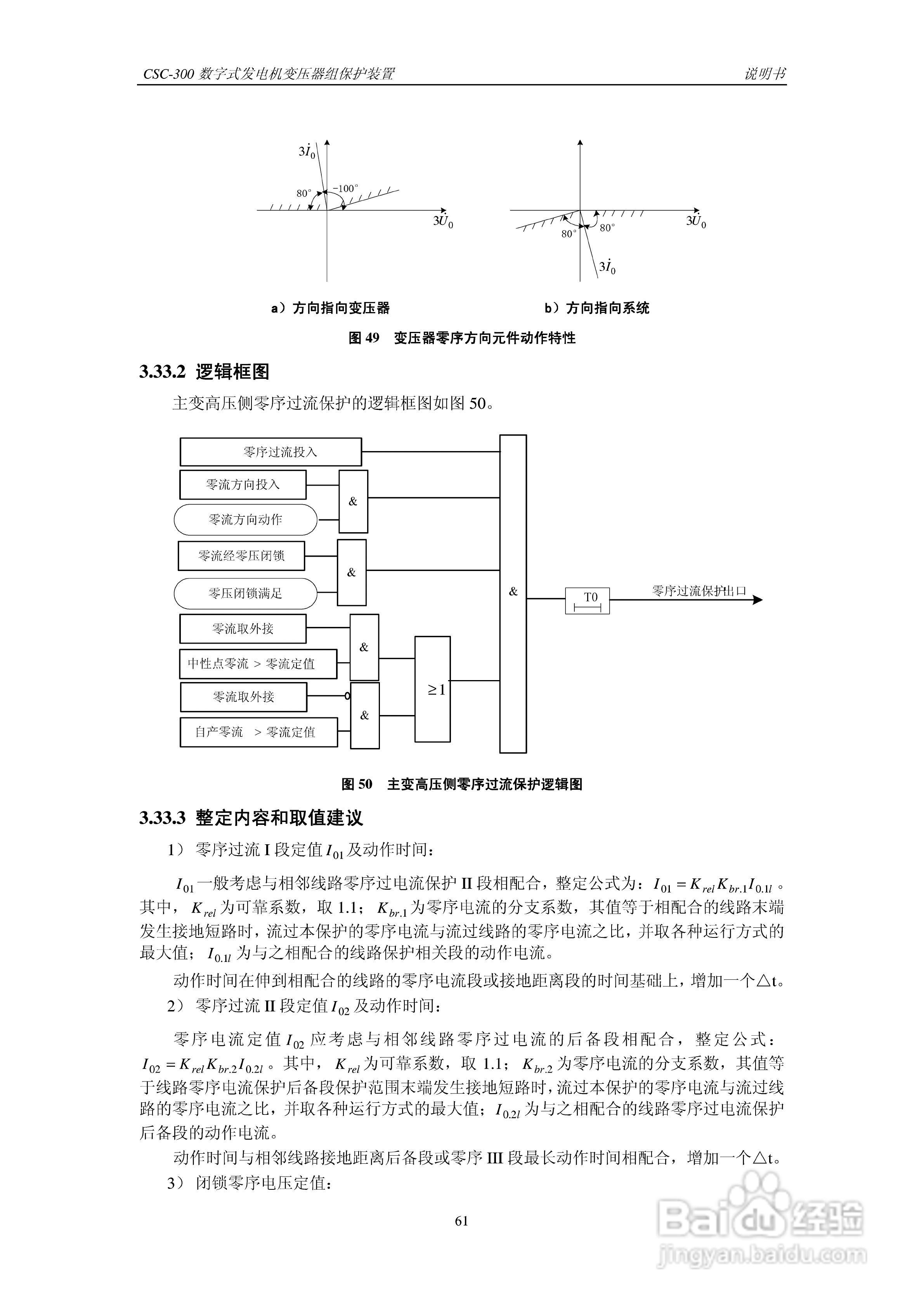 四方CSC-300数字式发电机变压器组保护装置说明书:[7]