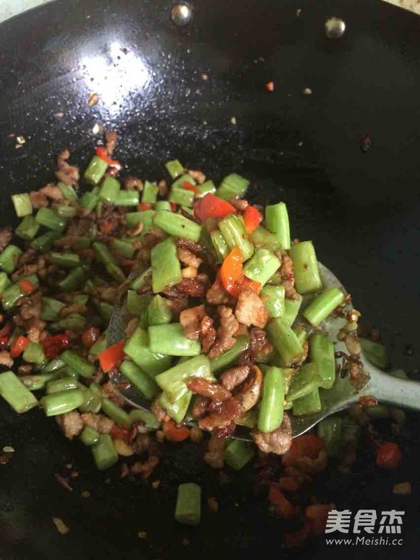 肉末干煸四季豆