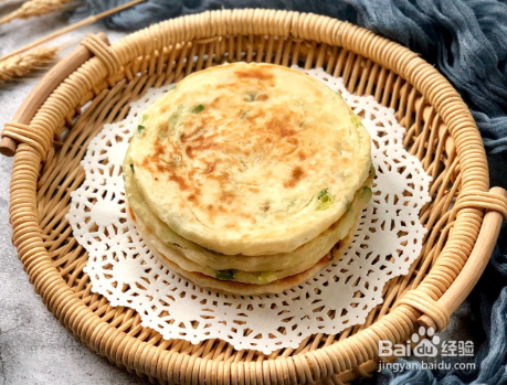 家庭自制葱油饼