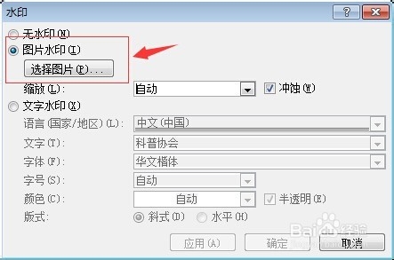 怎样在word里添加水印