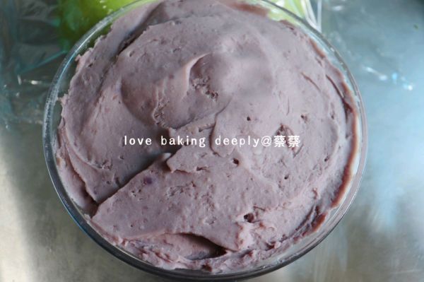 抹茶双色香芋吐司