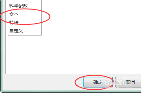 EXCEL单元格怎么设置成文本属性