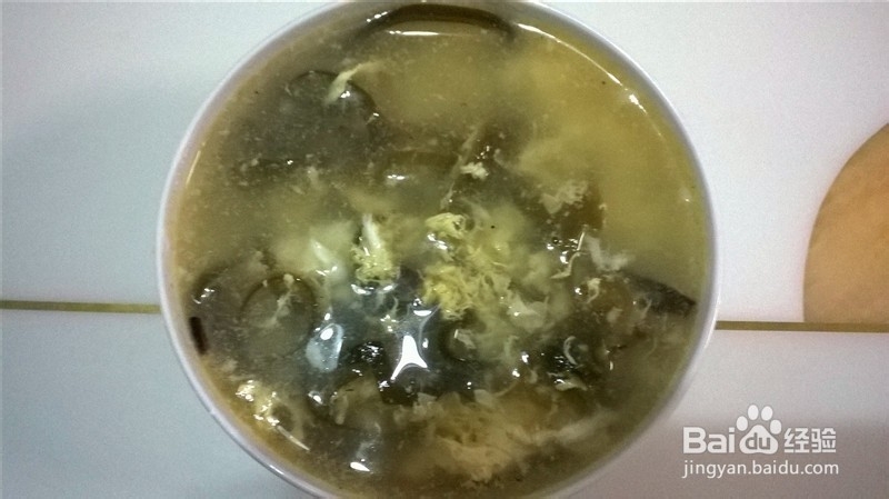 海带鸡蛋汤的做法