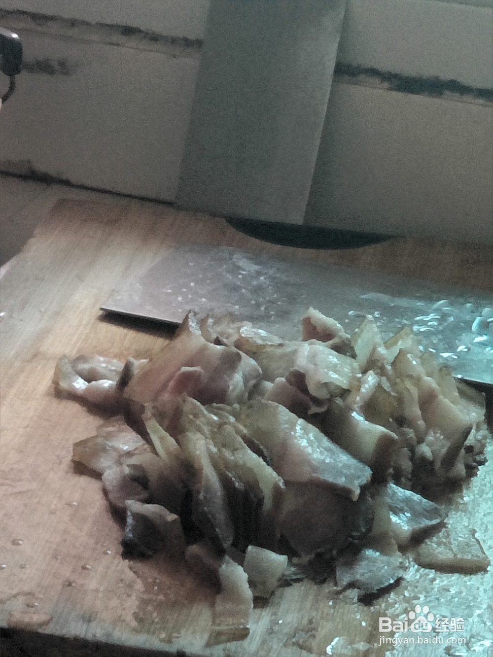 豆鼓青辣椒炒腊肉