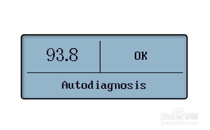 家具光泽度仪显示界面解释