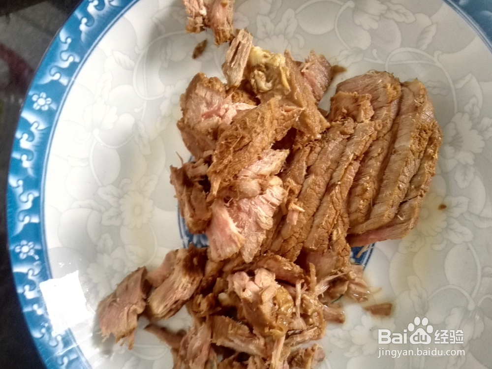 牛肉夹馍怎么弄