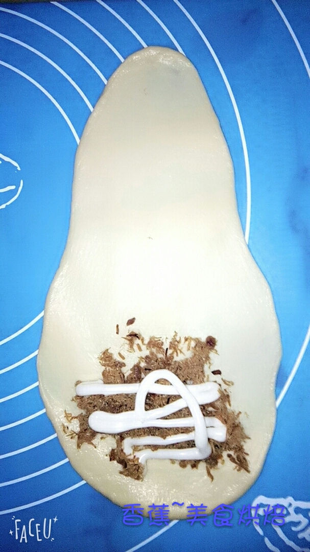 超好吃的肉松面包的做法，快来学习吧！