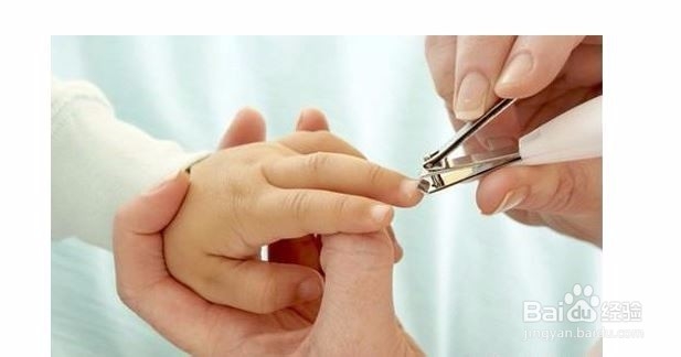如何给婴儿剪指甲