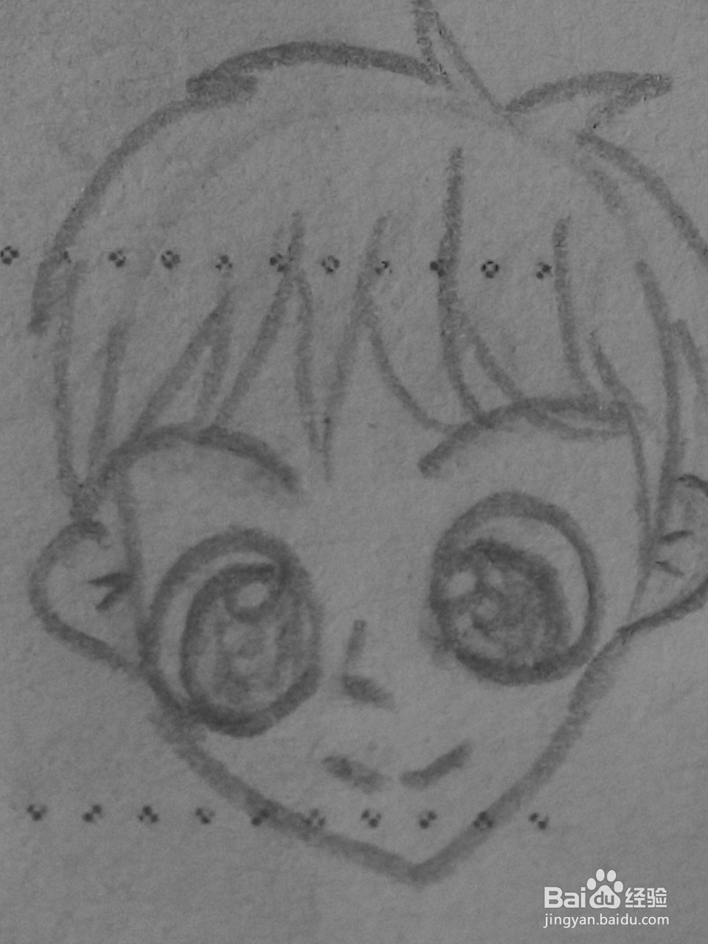 简笔画动漫人物二十八