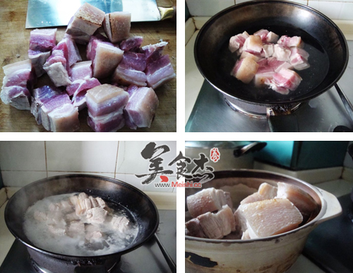 私房砂锅红烧肉的做法