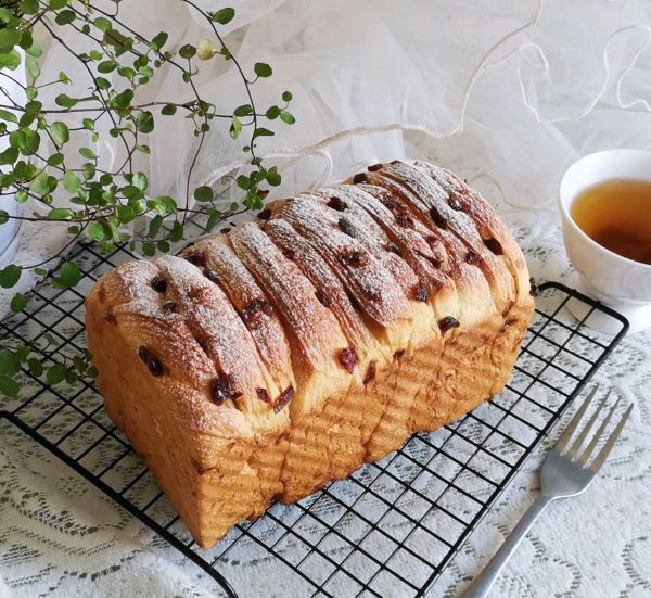 玫瑰酱手撕吐司