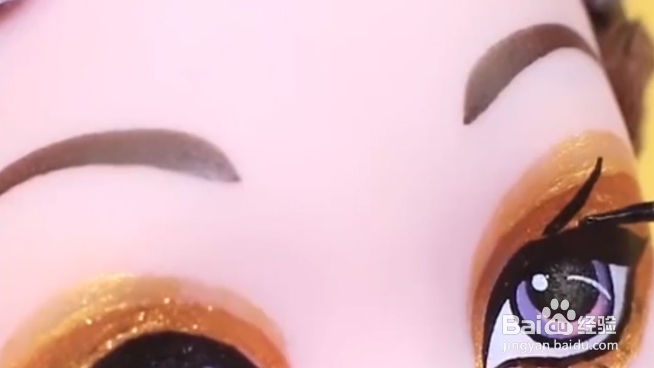 教你如何给芭比娃娃画个美美的妆容