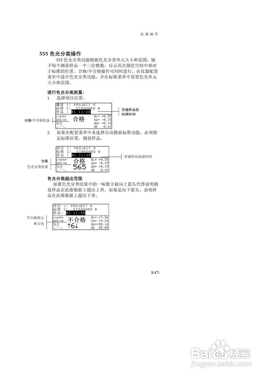 SP60系列色度测试仪说明书:[7]
