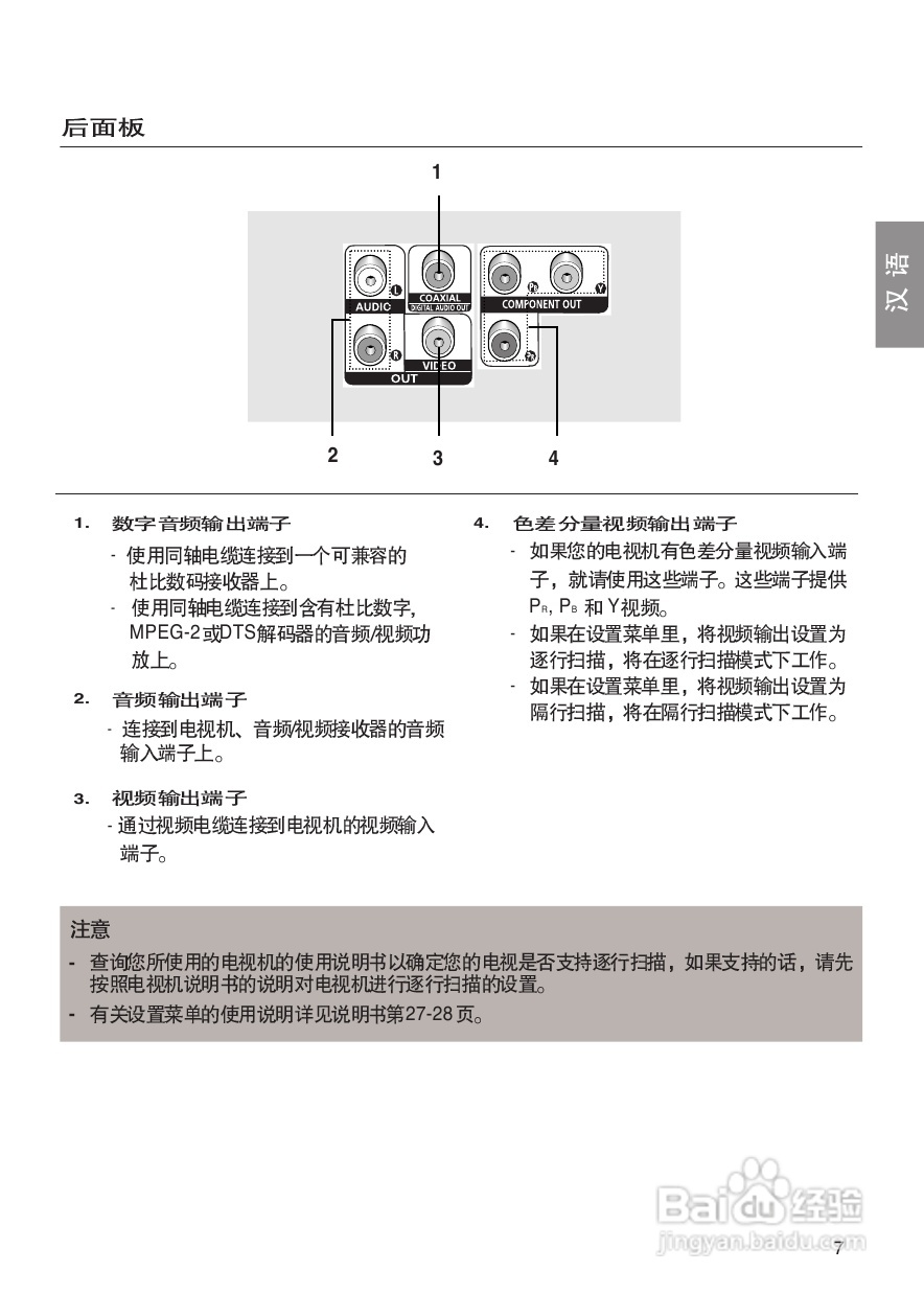 三星DVD-380使用说明书:[1]
