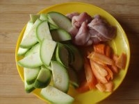 西葫芦炒肉片怎么做