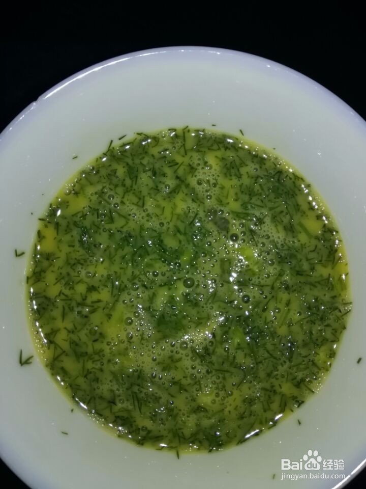 茴香炒蛋—开胃健脾补镁补锌