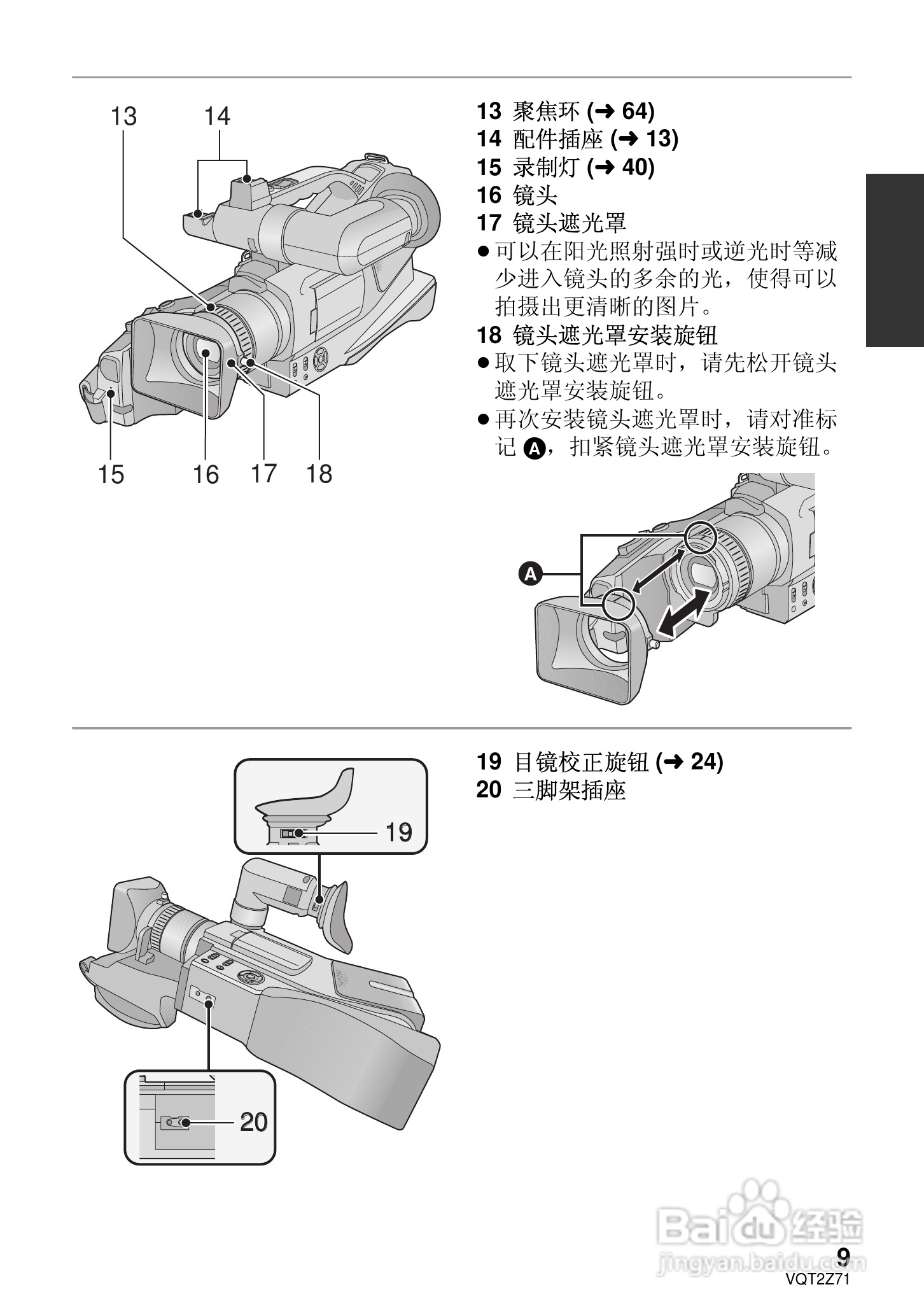 松下HDC-MDH1GK高清摄像机使用说明书:[1]