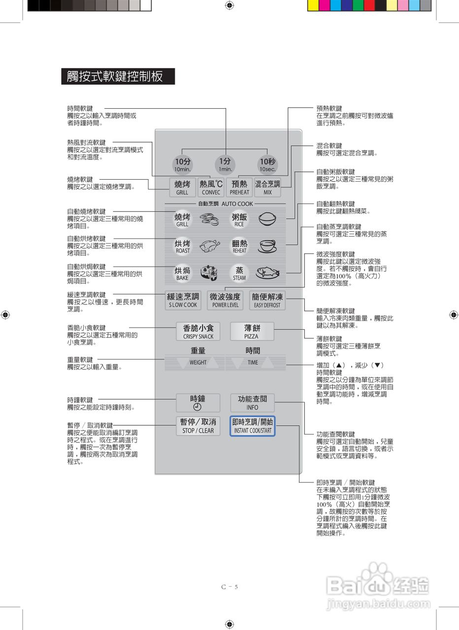 声宝R-892M(S)型微波炉说明书:[1]