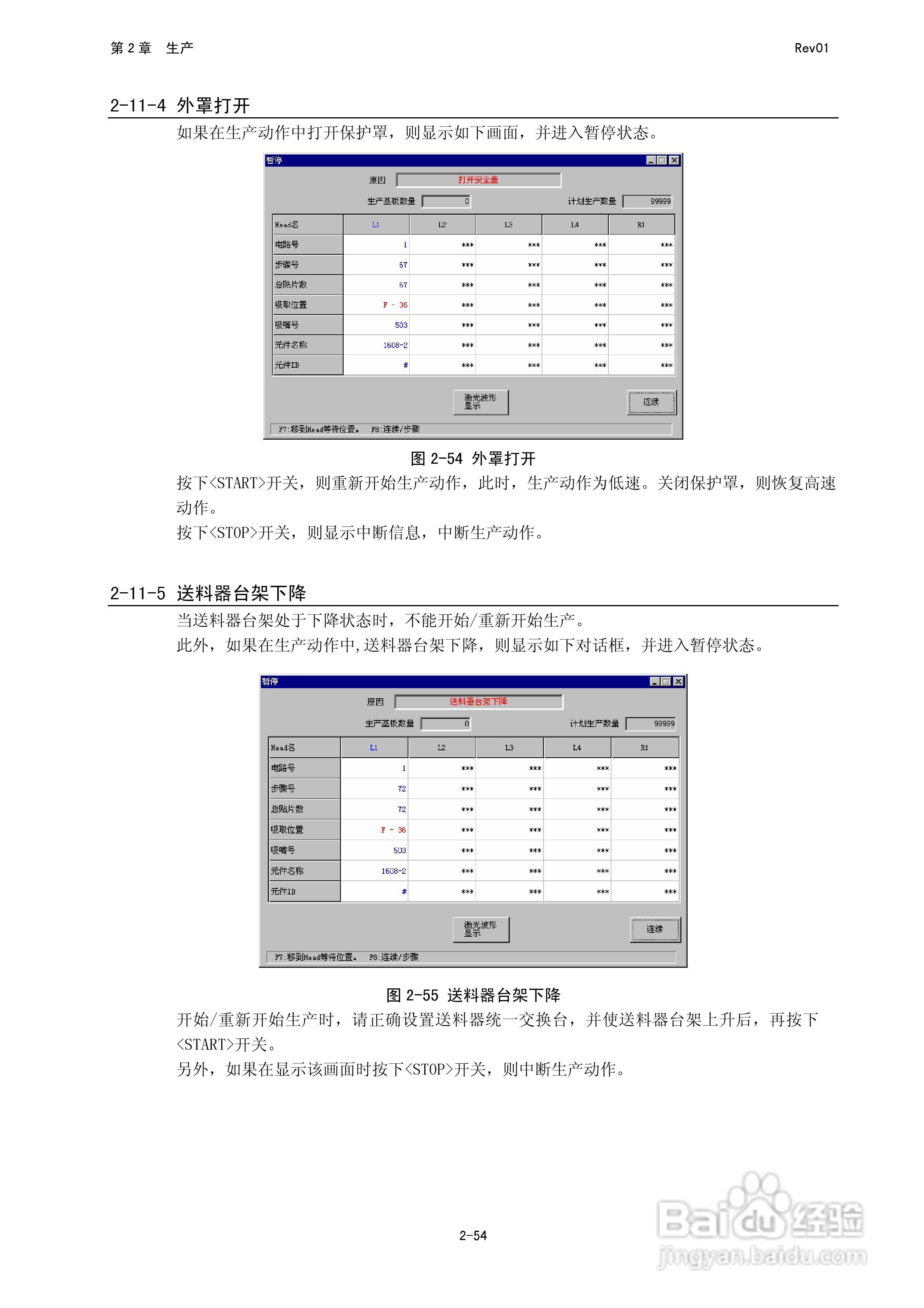 JUKI KE-2050R/2055R/2060R贴片机操作手册:[10]