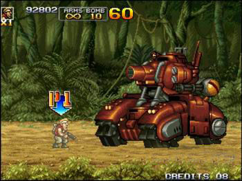 怎样打合金弹头3代BOSS?