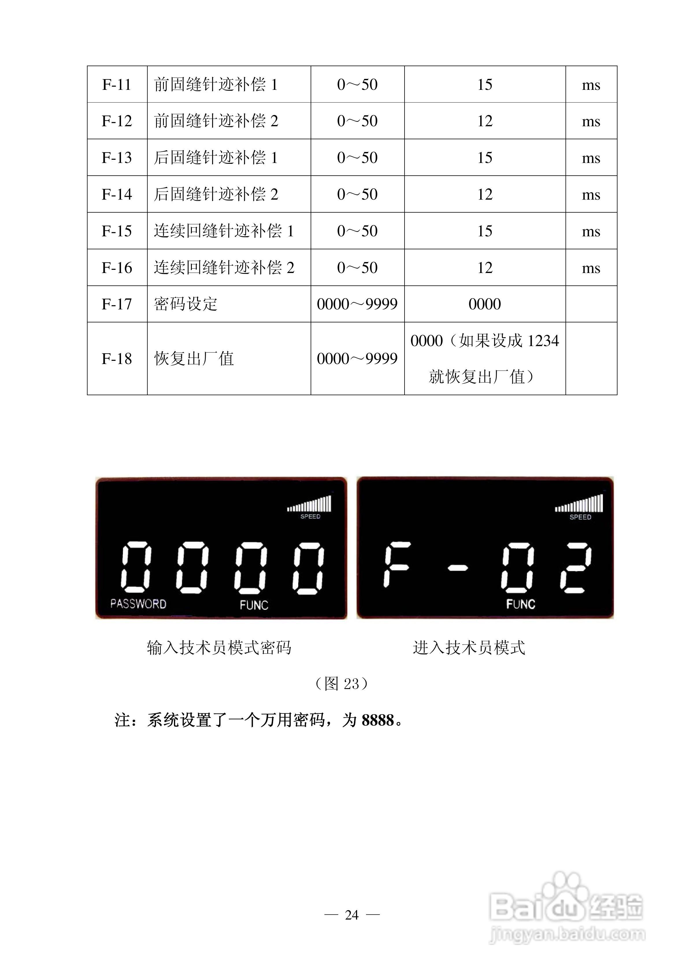 工业平缝机交流伺服系统YSZ系列使用说明书:[3]