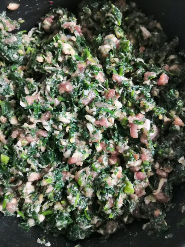 香菇荠菜鲜肉饺子