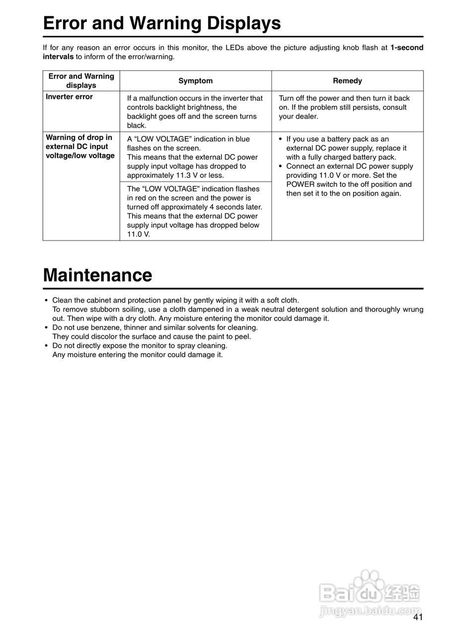 松下BT-LH1760显示器操作手冊:[5]