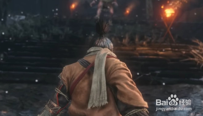 只狼第一关怎么过悬崖