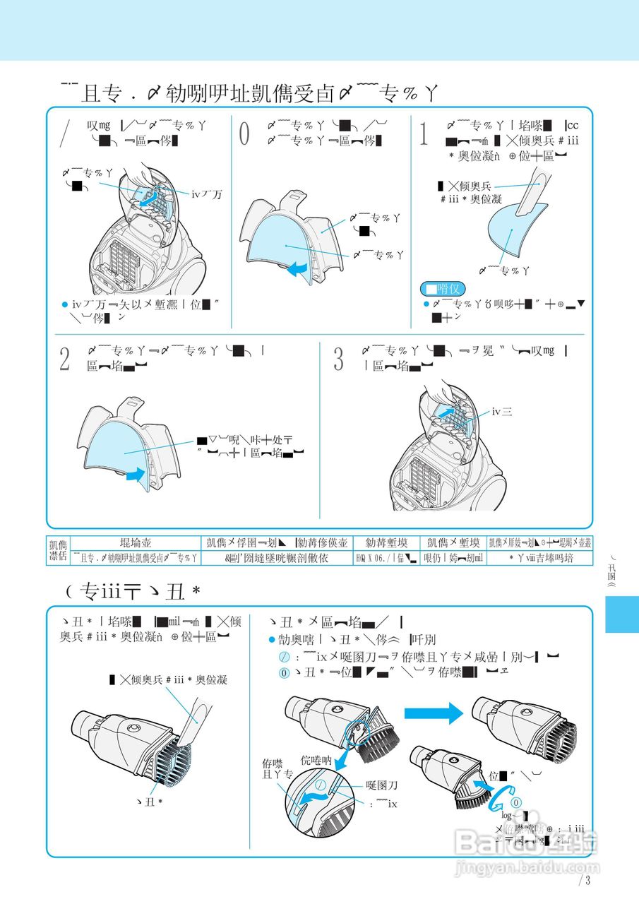 HITACHI日立扫除机 CV-PH9说明书:[2]