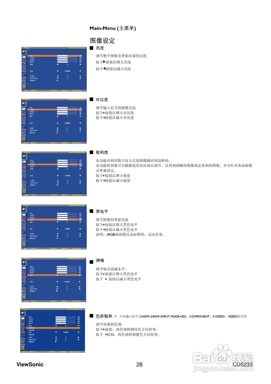ViewSonic优派CD5233显示器说明书:[3]