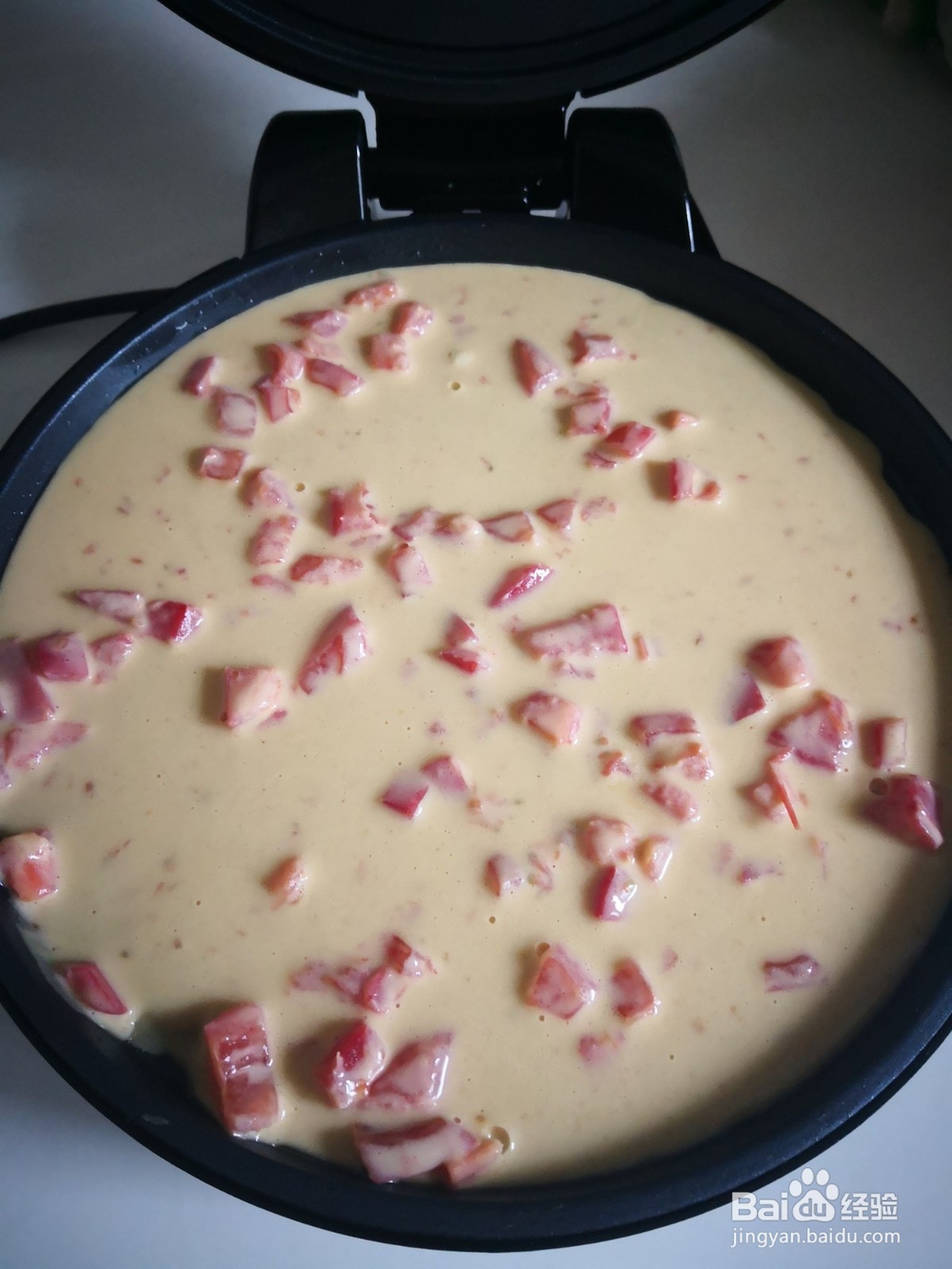 番茄鸡蛋饼的做法