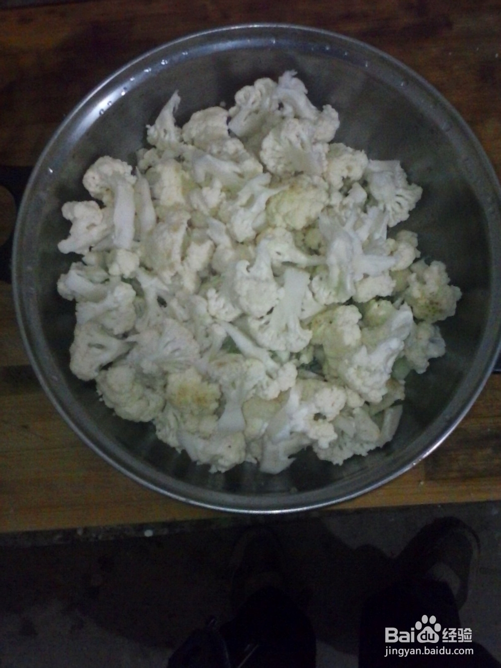 脆香菜花莲藕脆对脆，品尝香脆柔软白加白