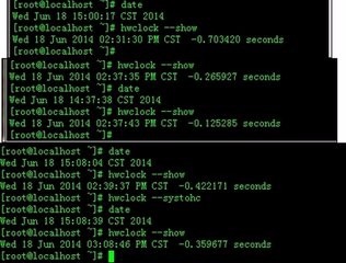Linux系统修改系统时间和时区