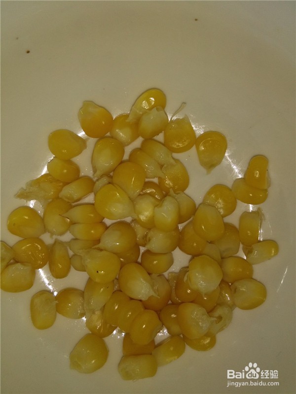 低卡美食——鹅蛋玉米盅配茄汁煎蛋