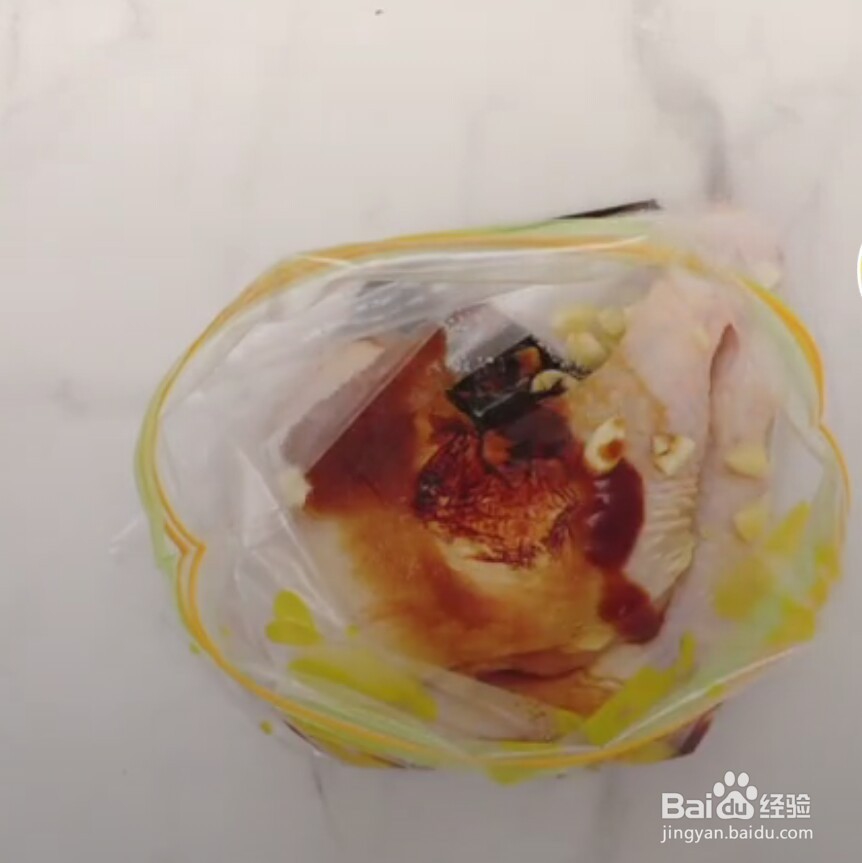 在家做电饭锅烤鸡腿教程