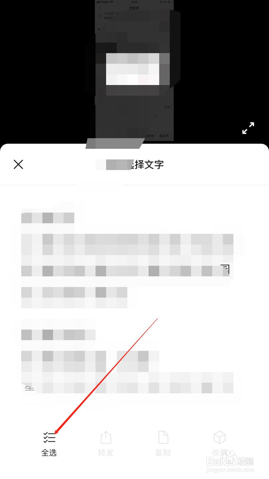 如何复制图片提取出来的全部文字？