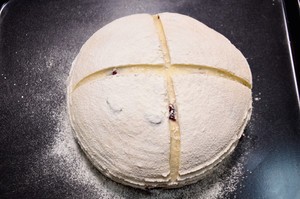 蔓越莓全麦软欧包的做法