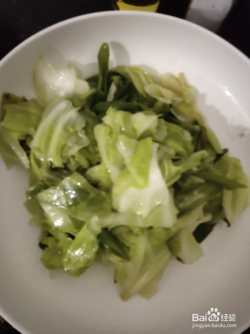 包心菜豆角拌面