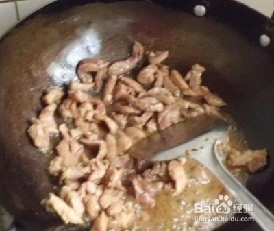 大白菜炒瘦肉