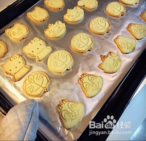 简单好看的卡通饼干做法