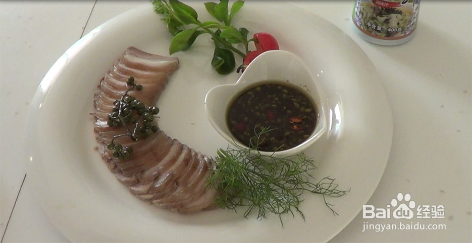 元蹄做法，醋椒浸元蹄