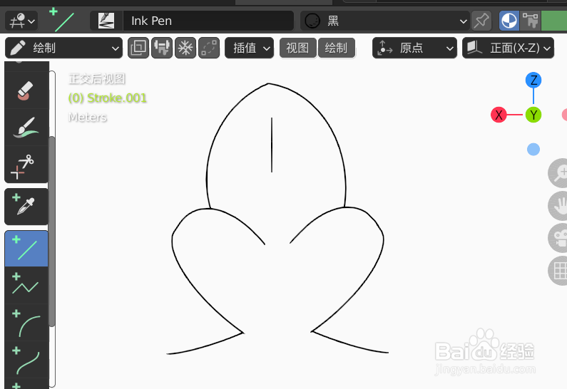 如何使用blender快速设计青蛙的2D简图模型