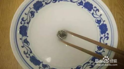 制作元宵的过程