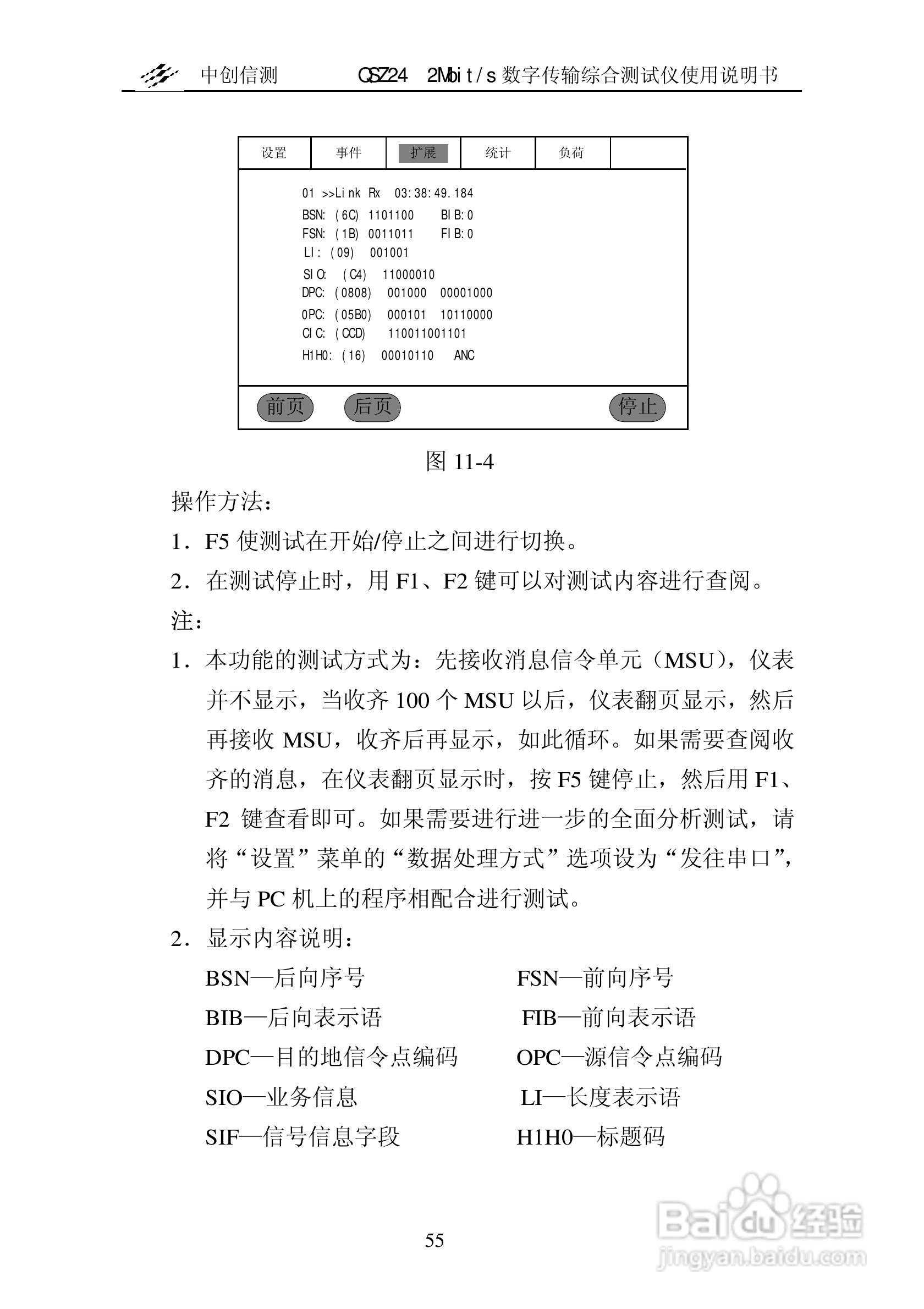 QSZ24误码仪说明书:[6]
