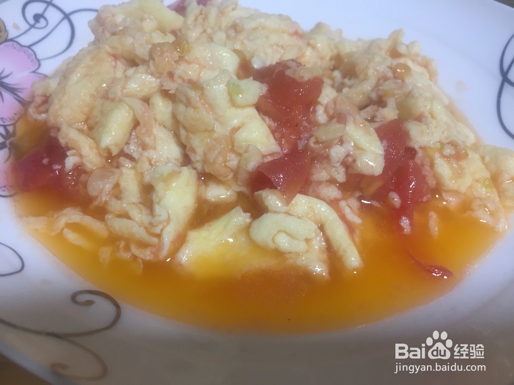 小白教你做西红柿炒鸡蛋