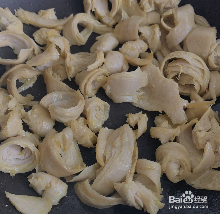 下饭菜—青椒炒面筋