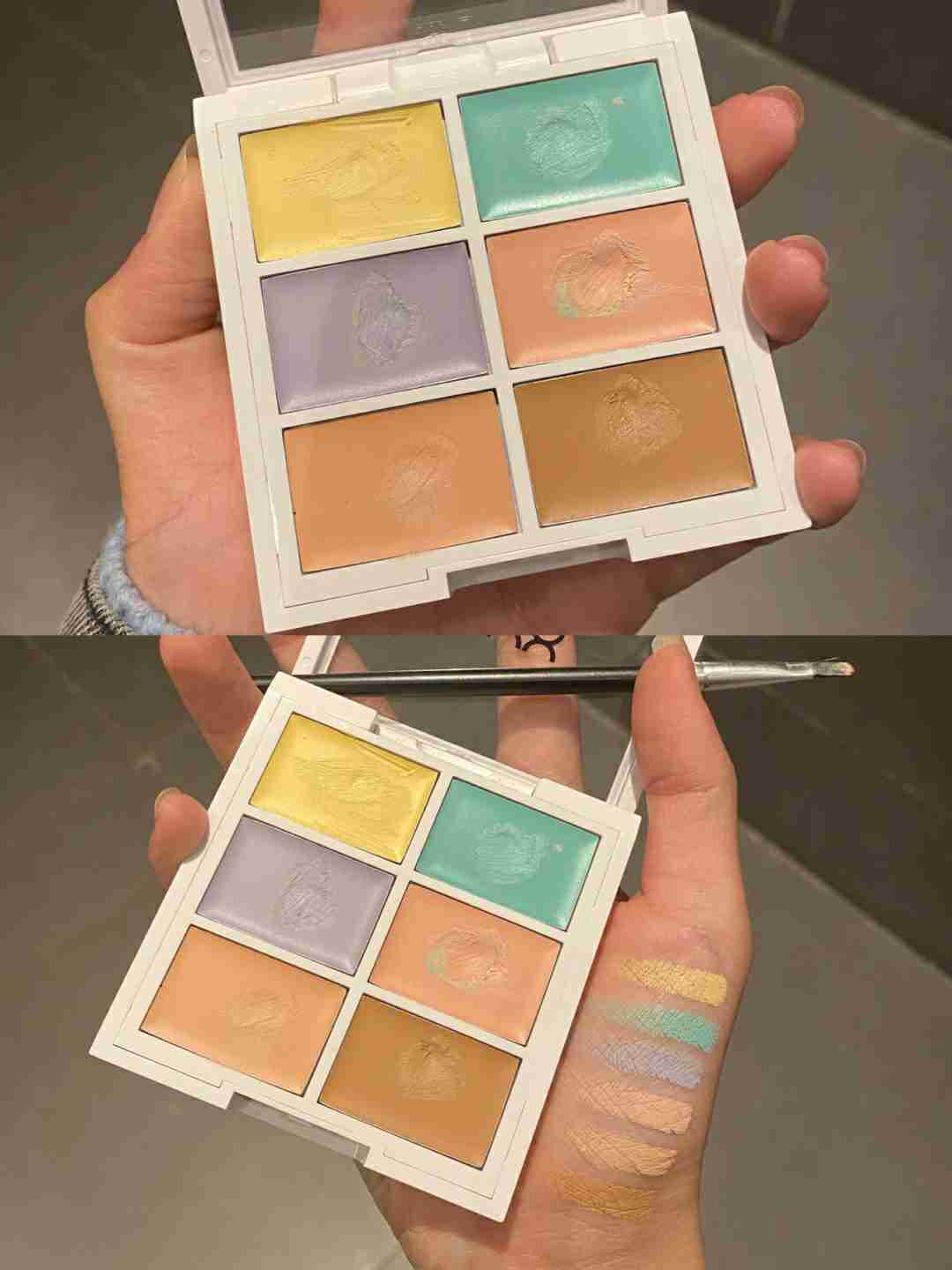 手动磨皮的遮瑕盘，啥都能遮